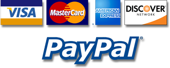 Visa Master and American Express card accepted